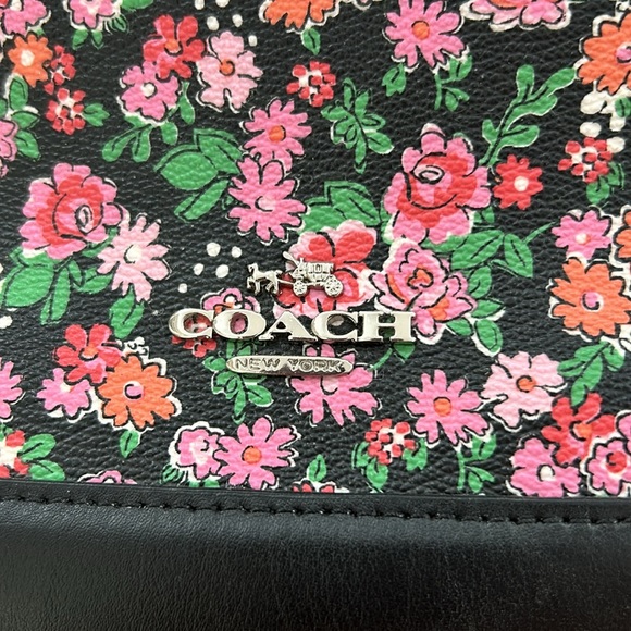 EUC Coach mini sierra satchel in posey F57621 - Picture 2 of 7